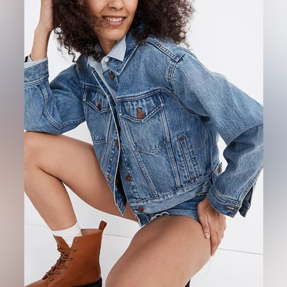 Madewell CLASSIC jean jacket .